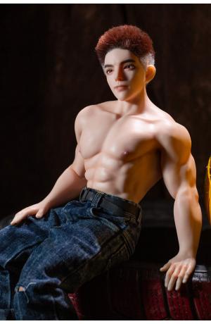 男性用 ミニラブドール 美しいプロポーションとリアルな肌触り Leonard 64cm