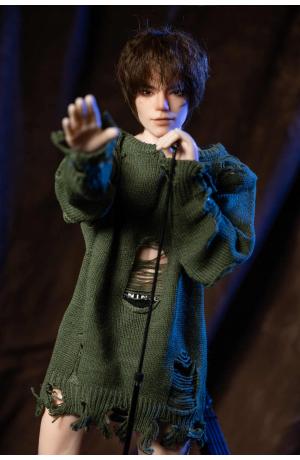コンパクトな男性用 ミニラブドール 高品質シリコン製 Adolph 62cm